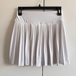 Art Class White Pleated Skort